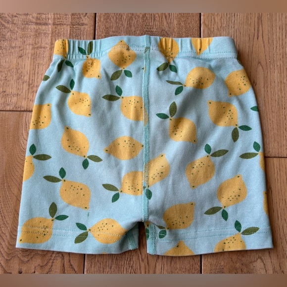 Hanna Andersson Lemon Print Short Pajamas Set size 4 - Picture 8 of 11